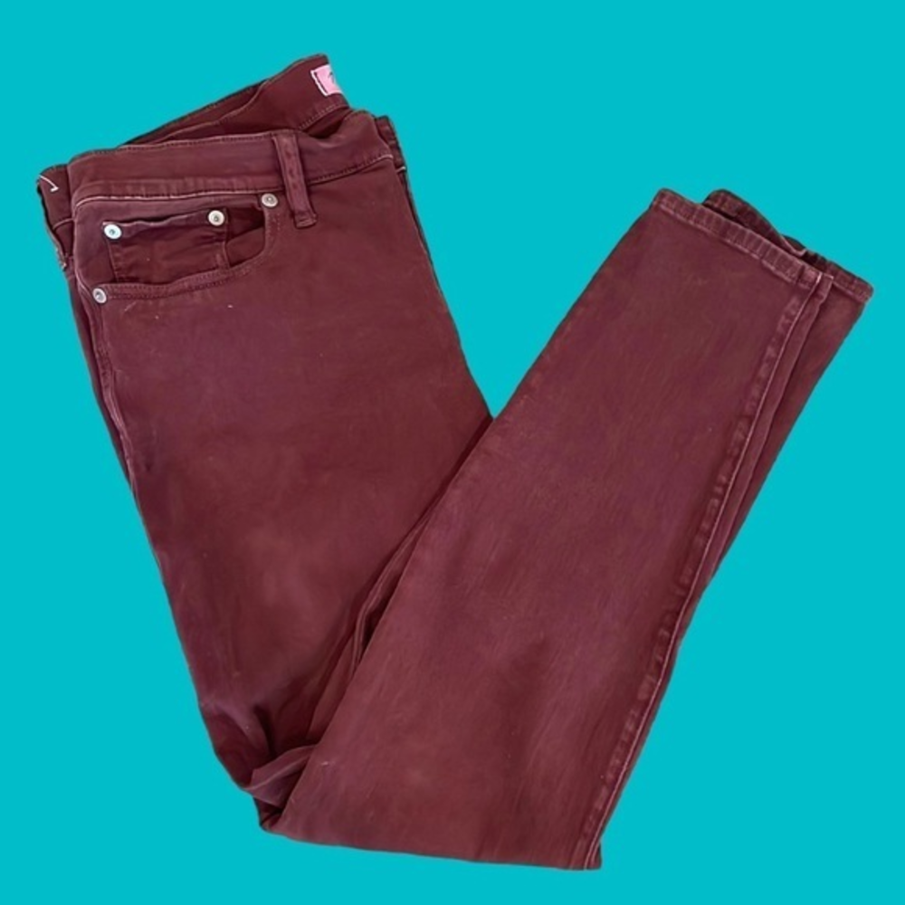 MADEWELL Maroon  Skinny Skinny‎ Size 31 Jeans